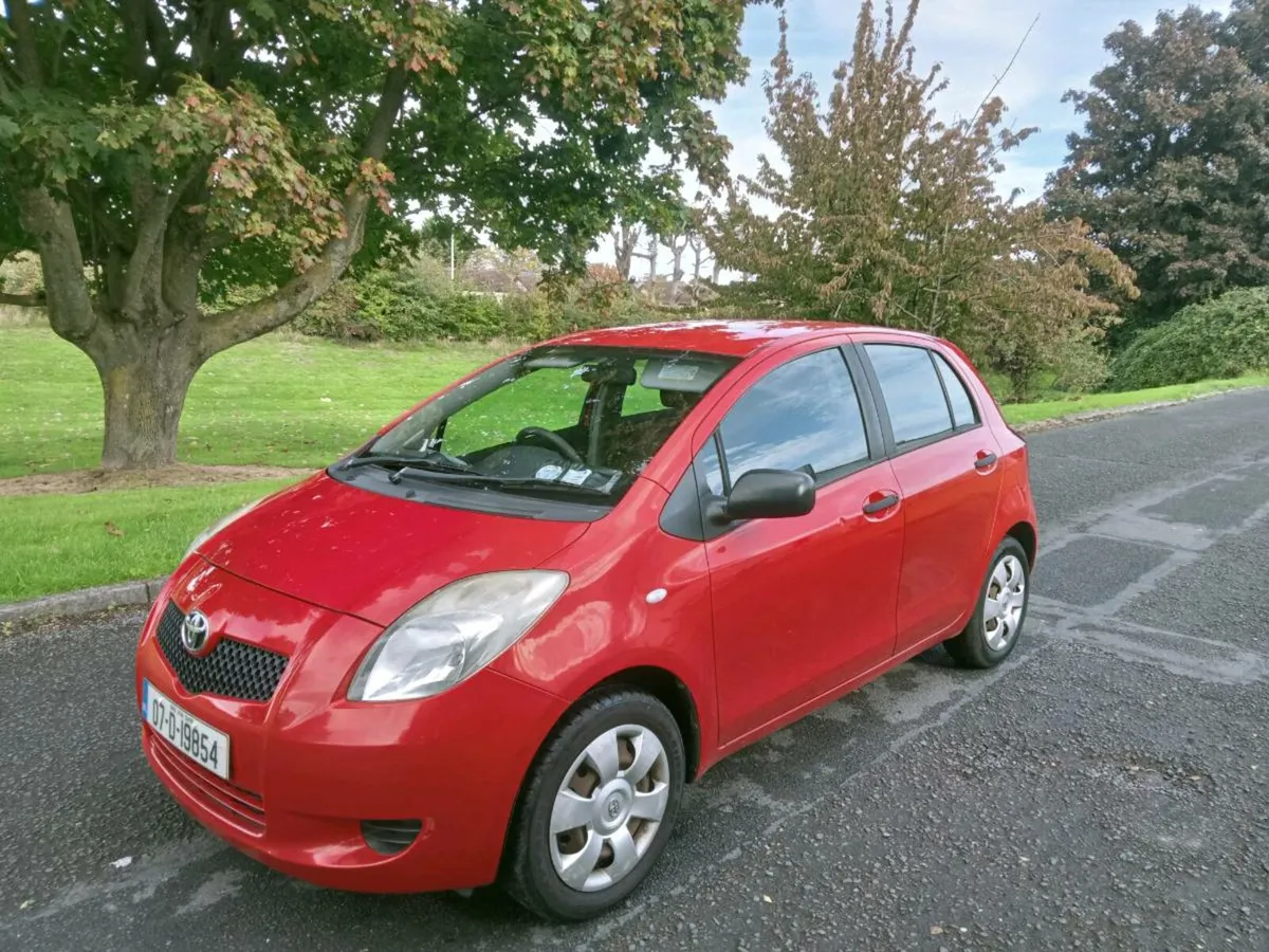 07 Toyota Yaris 1.0lite only 143km Nct'taxed - Image 2