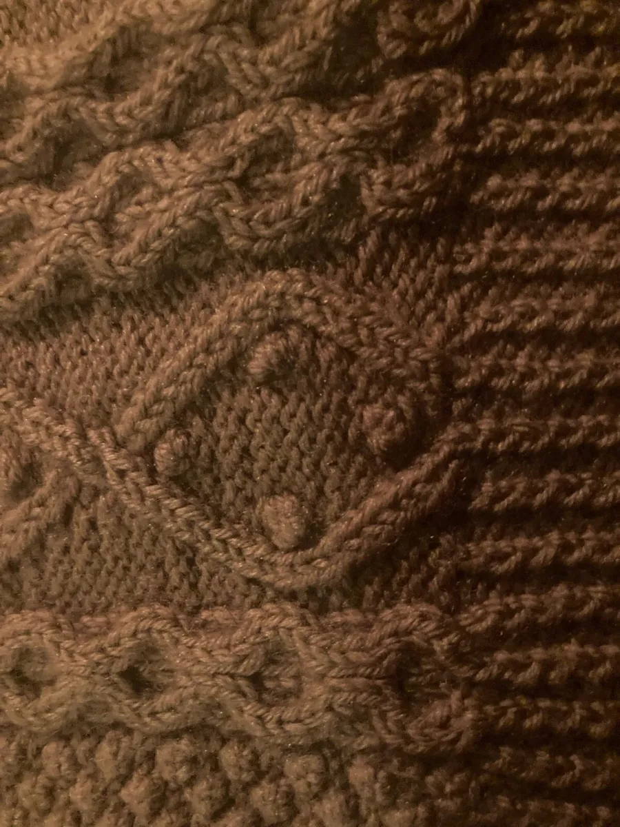 Aran Jumper Handknit - Image 4