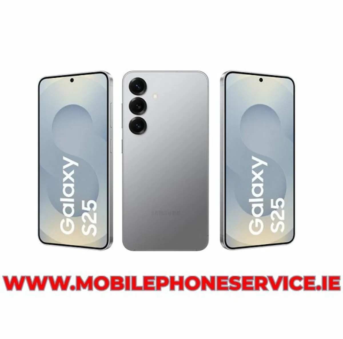 Samsung Galaxy S25 128GB  Silver Shadow – New