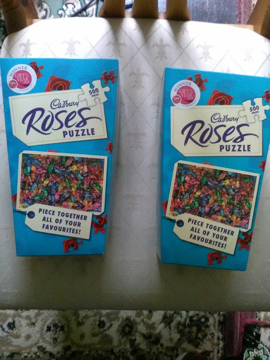 2 x Puzzles-Jigsaws, 500 piece Cadbury Roses - Image 2