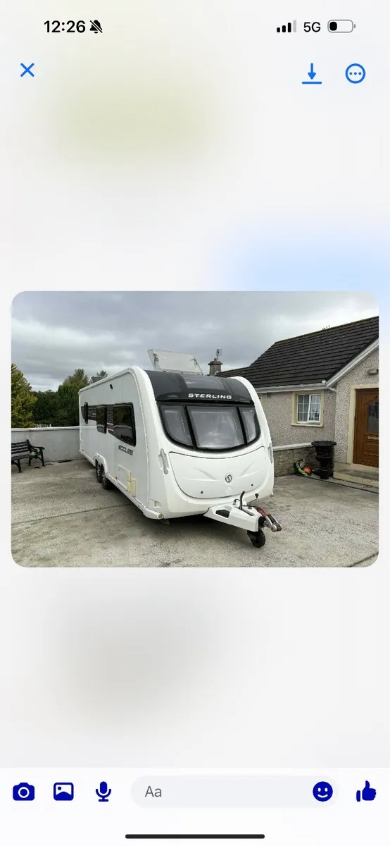 Towing caravan - Image 1