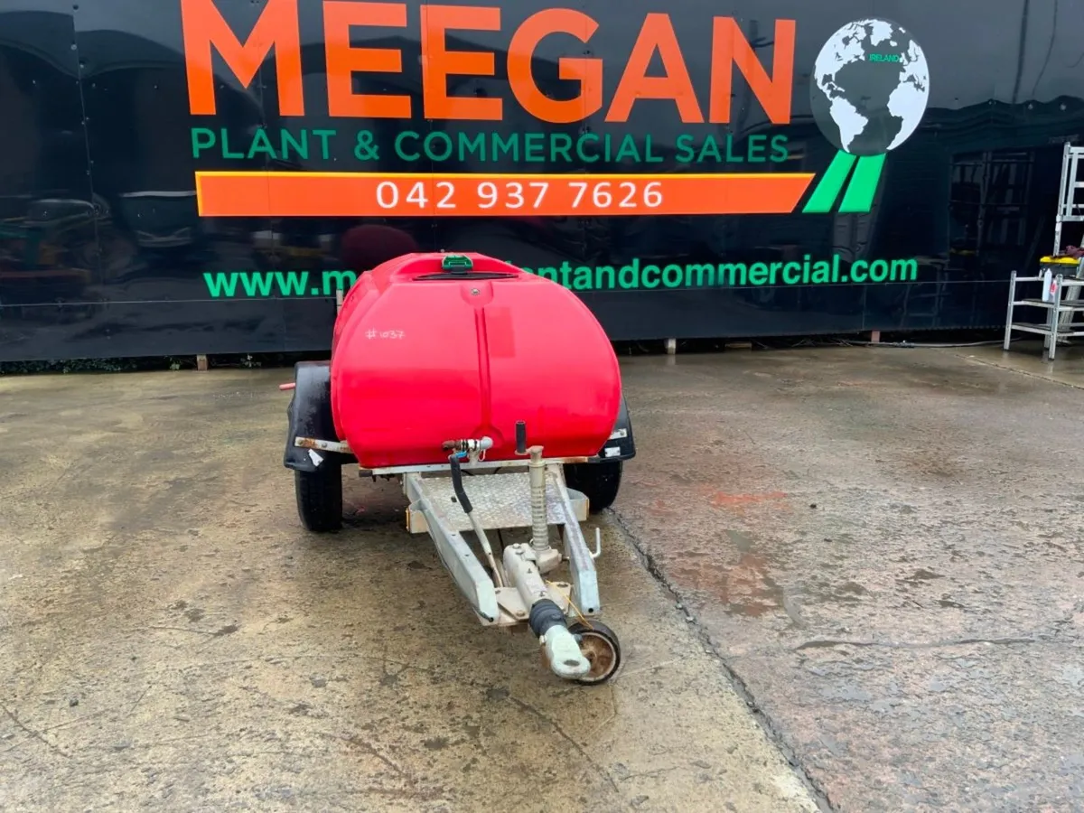950lts SINGLE AXLE WATER BOWSER.....1037 - Image 4