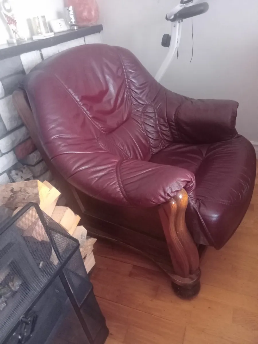 Leather armchairs - Image 4