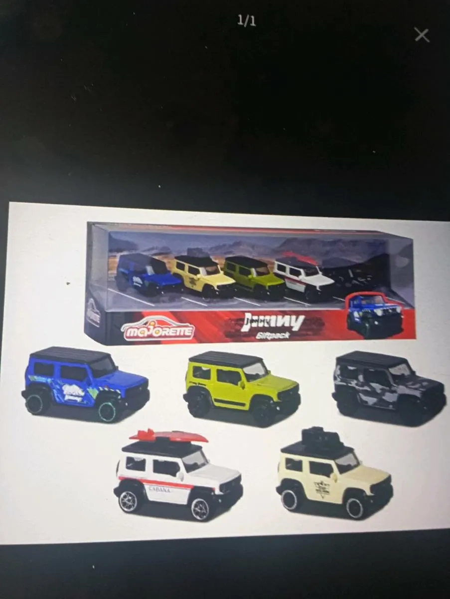 SUZUKI JIMMY GIFT SET -OF 5 METAL MODELS - Image 2