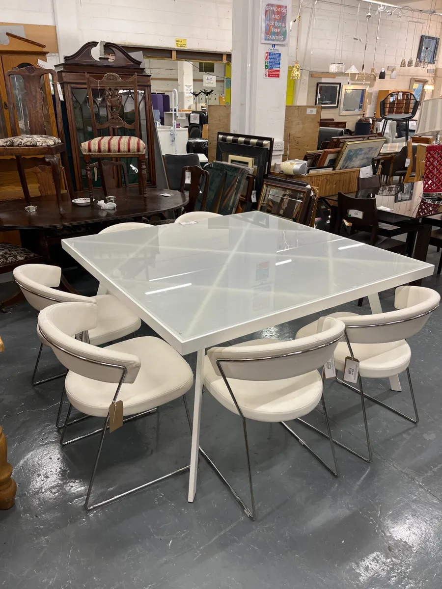 Calligaris large dining set @CJM - Image 4