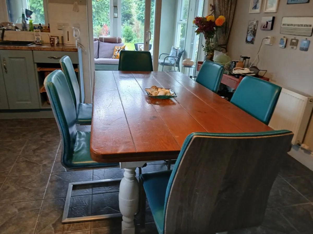 Farmhouse Kitchen table - Image 1