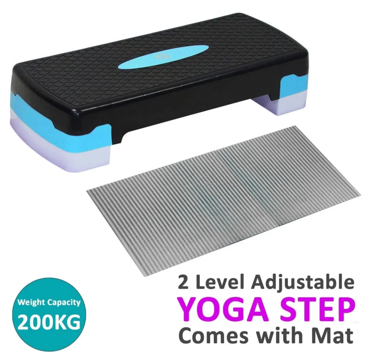 Yoga Gym Stepper & Mat Home Fitness - Image 3