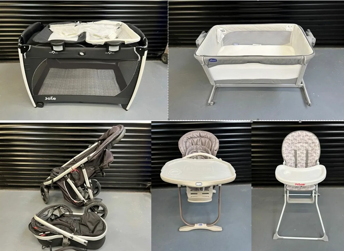 Baby Buggy Stroller Cot High Chair - Image 1