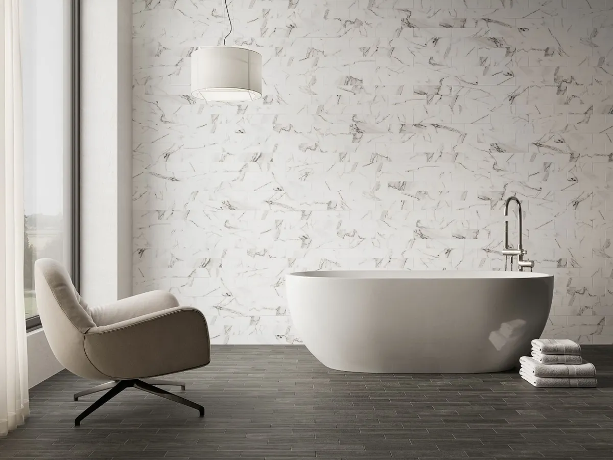 tatoo white 7.5x30 tiles      432m2 in stock