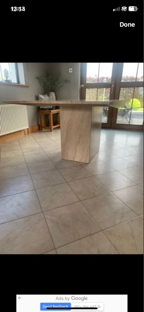 Stone Dining Table with Matching Coffee Table - Image 3