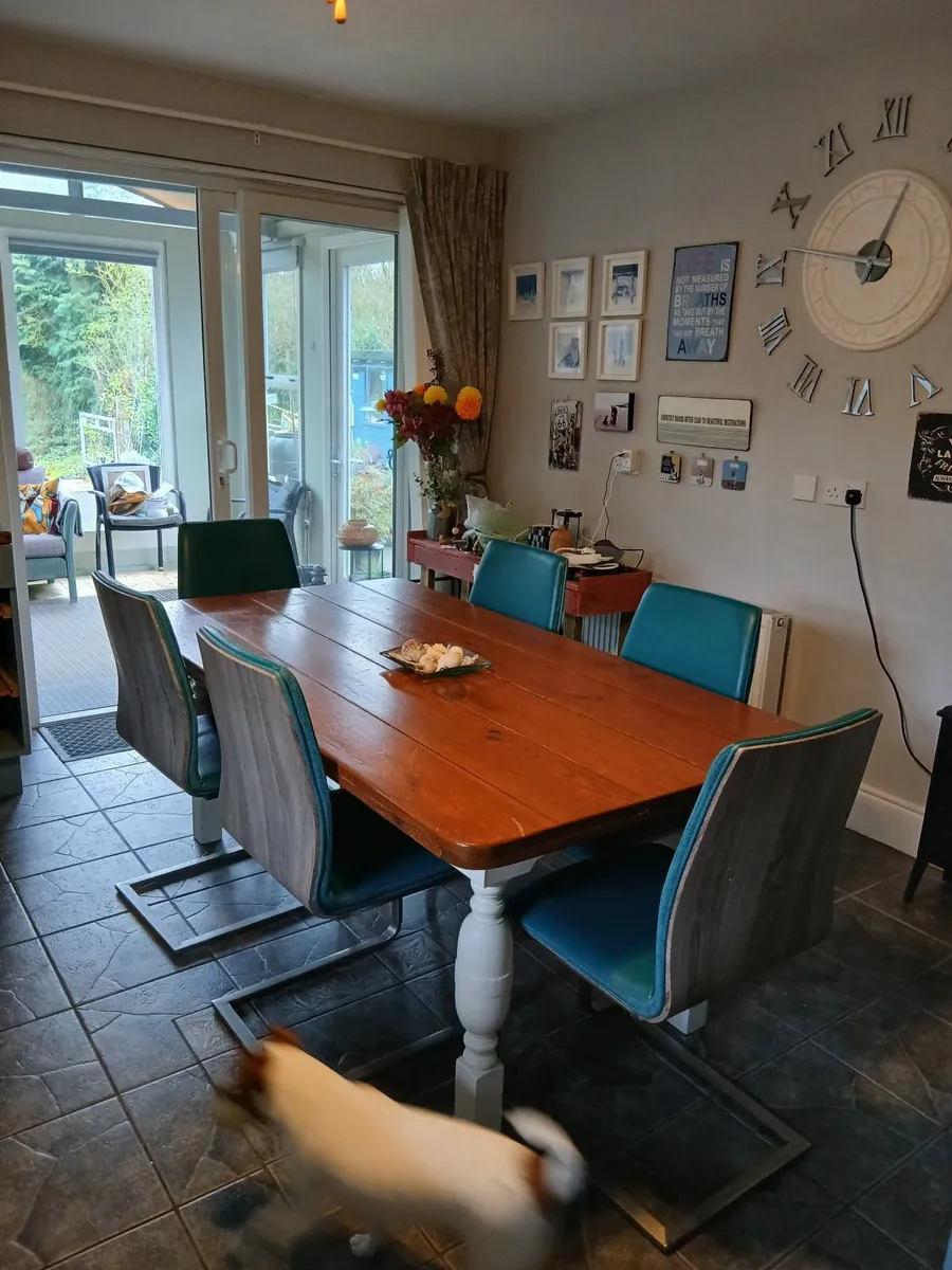 Dining chairs x 6 - Image 2