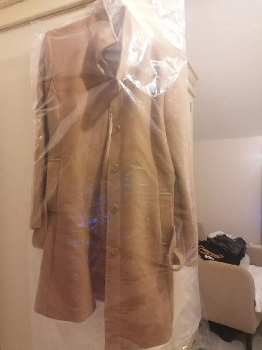Salsa Grace wool camel coat XL BNWT - Image 4