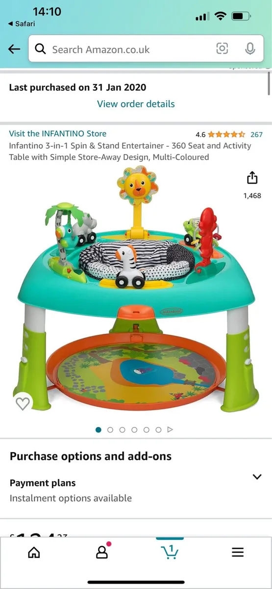 Infantino 2-In-1 Modular Activity - Image 1