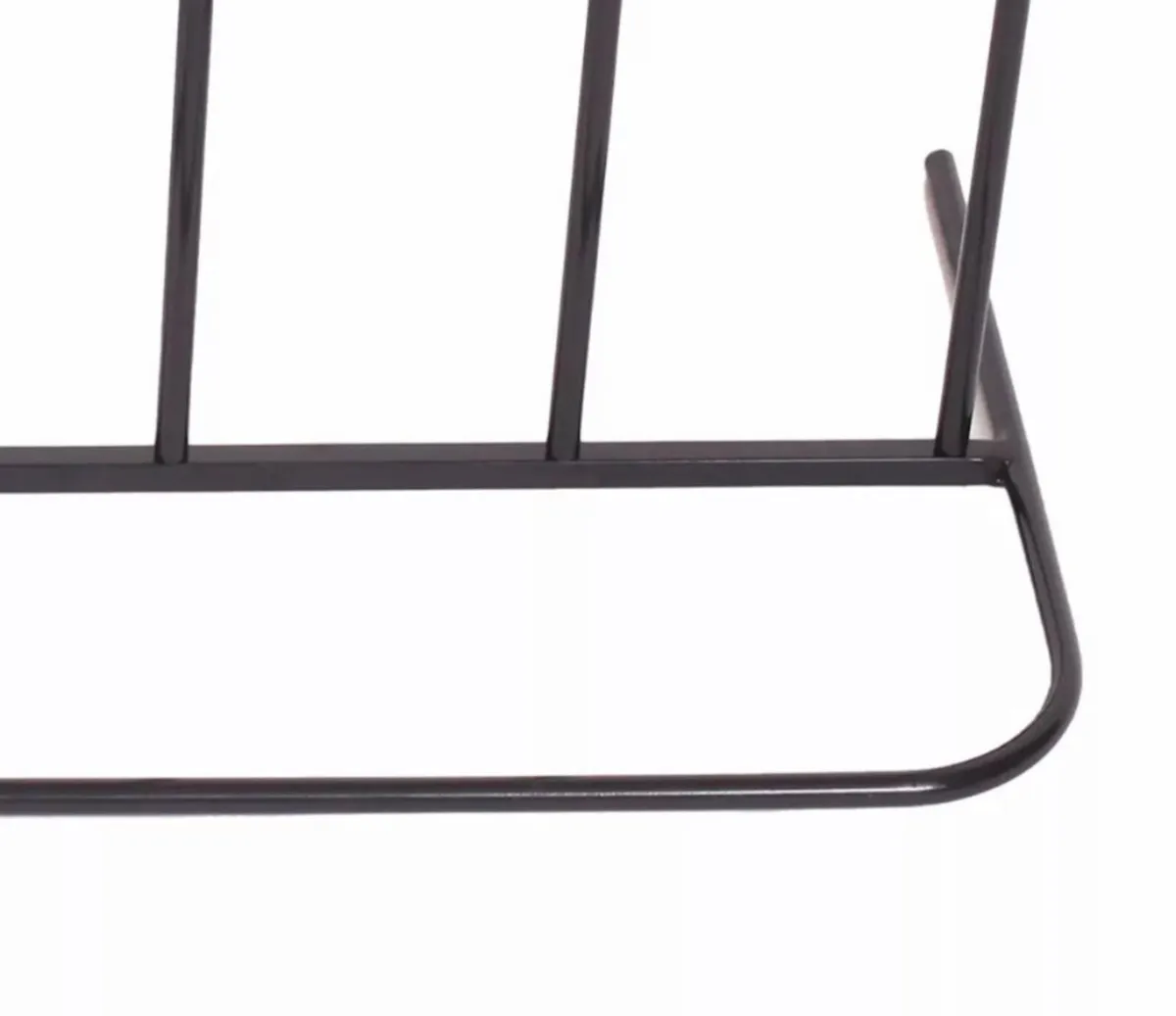 Welly Boot Rack (Holds 4 Pairs) Steel Black NEW - Image 4
