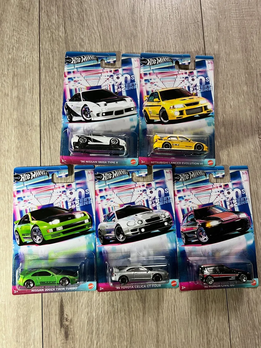 90 STREET SCENE FULL SET HOT WHEELS