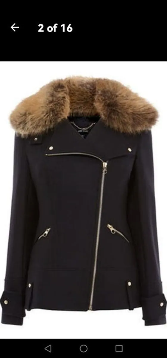 Karen Millen wool jacket UK 12 new - Image 1