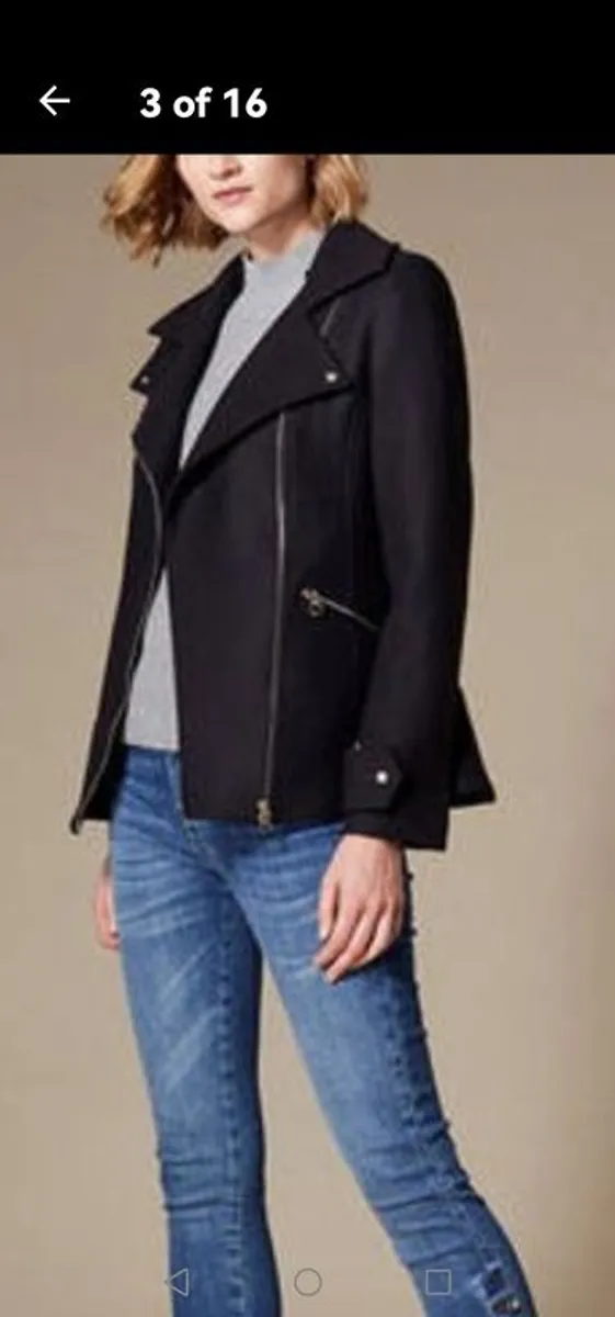 Karen Millen wool jacket UK 12 new - Image 4