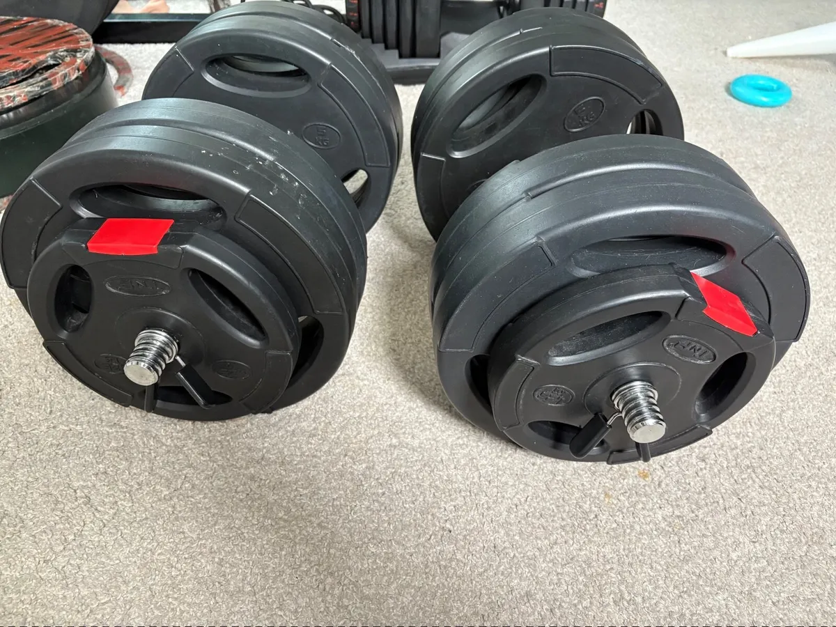 Dumbells 23kg x 2 - Image 3