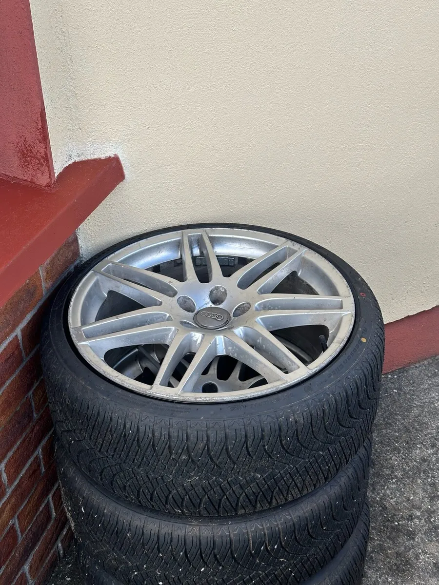 Set 19" 8.5j wheels Audi A4 open for offers - Image 3