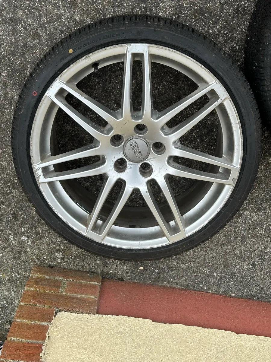 Set 19" 8.5j wheels Audi A4 open for offers - Image 4