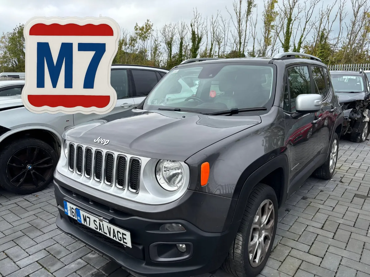 16 Jeep Renegade 2.0 Multijet Diesel 160km Drives - Image 1
