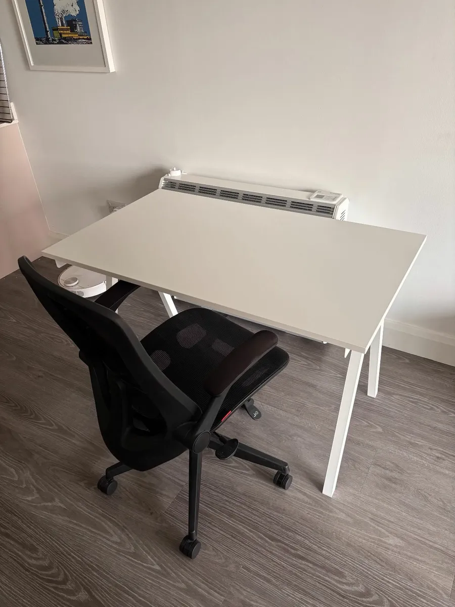 IKEA Trotten White Desk (120x70 cm) - Image 4