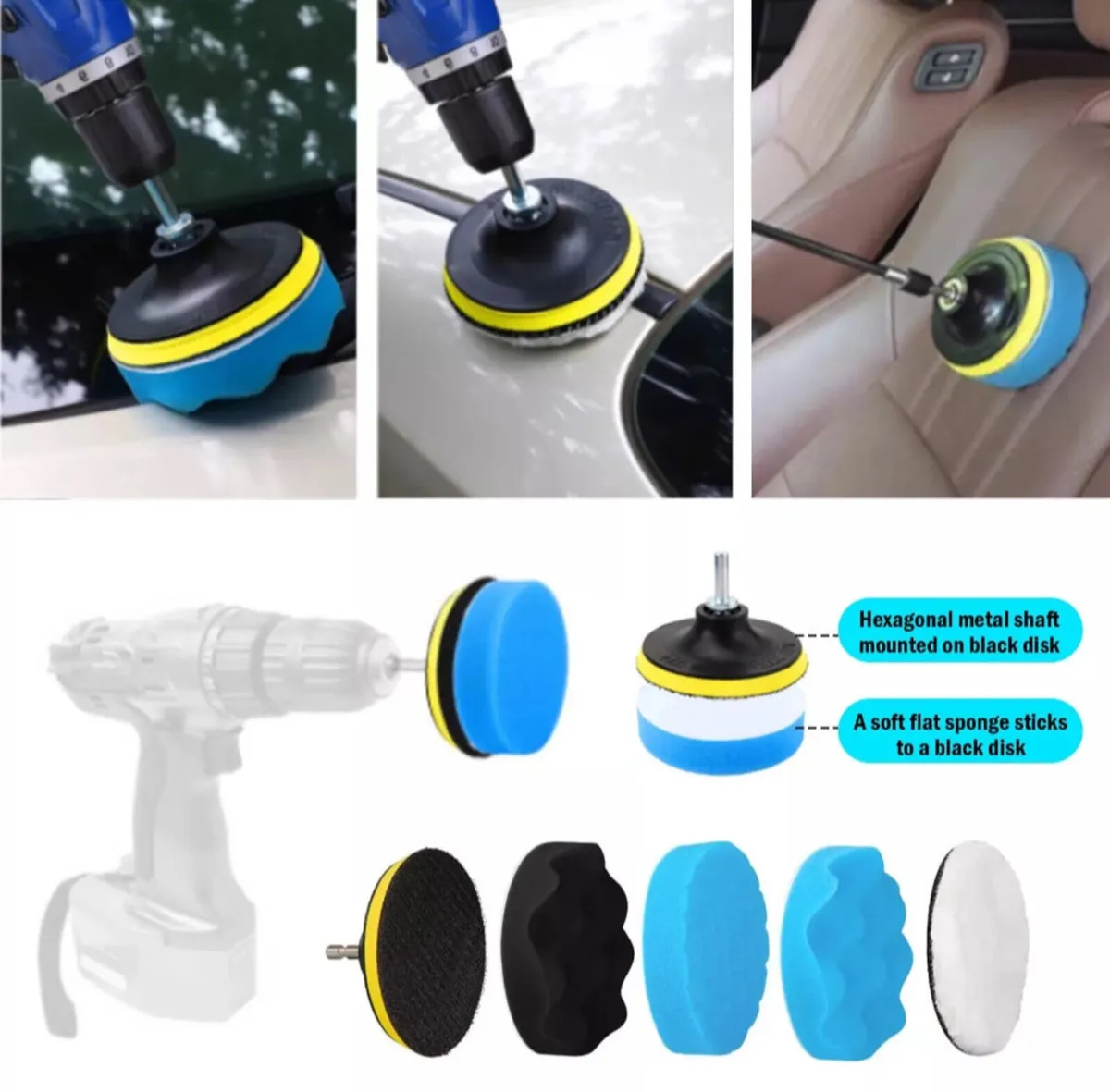 30Pcs Car Cleaning Kit Auto Detailing Set NEW - Image 2