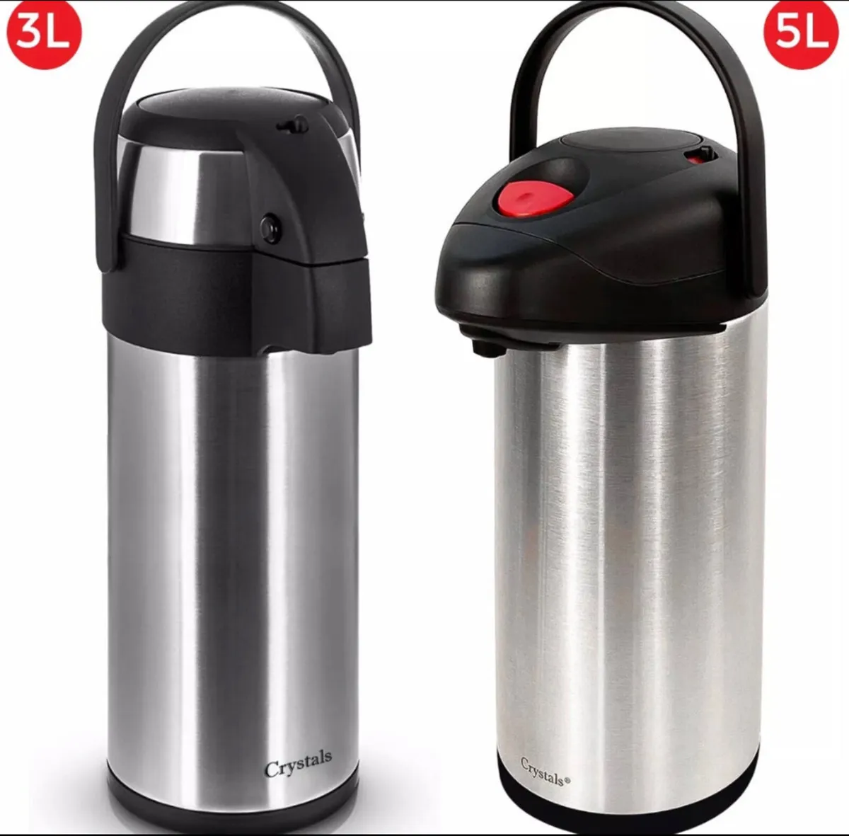 Tea or Coffee Vacuum Air Pot Flask - Image 1