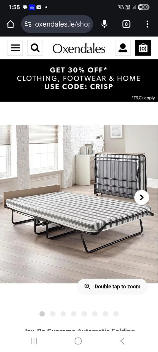 Fold up bed