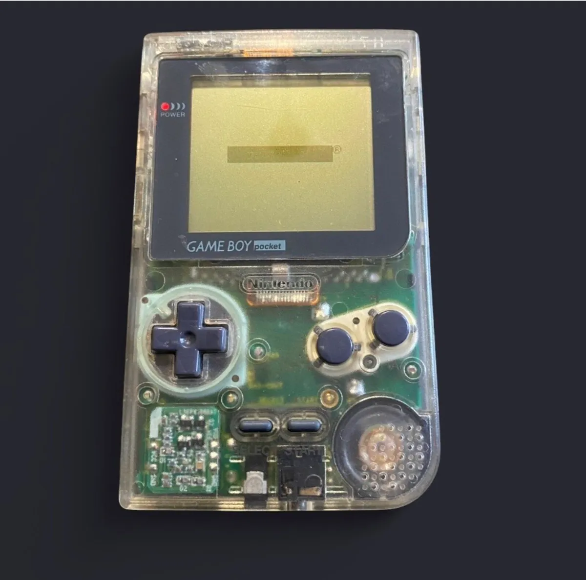 Clear Nintendo Gameboy Pocket With Mario & Yoshi - Image 2