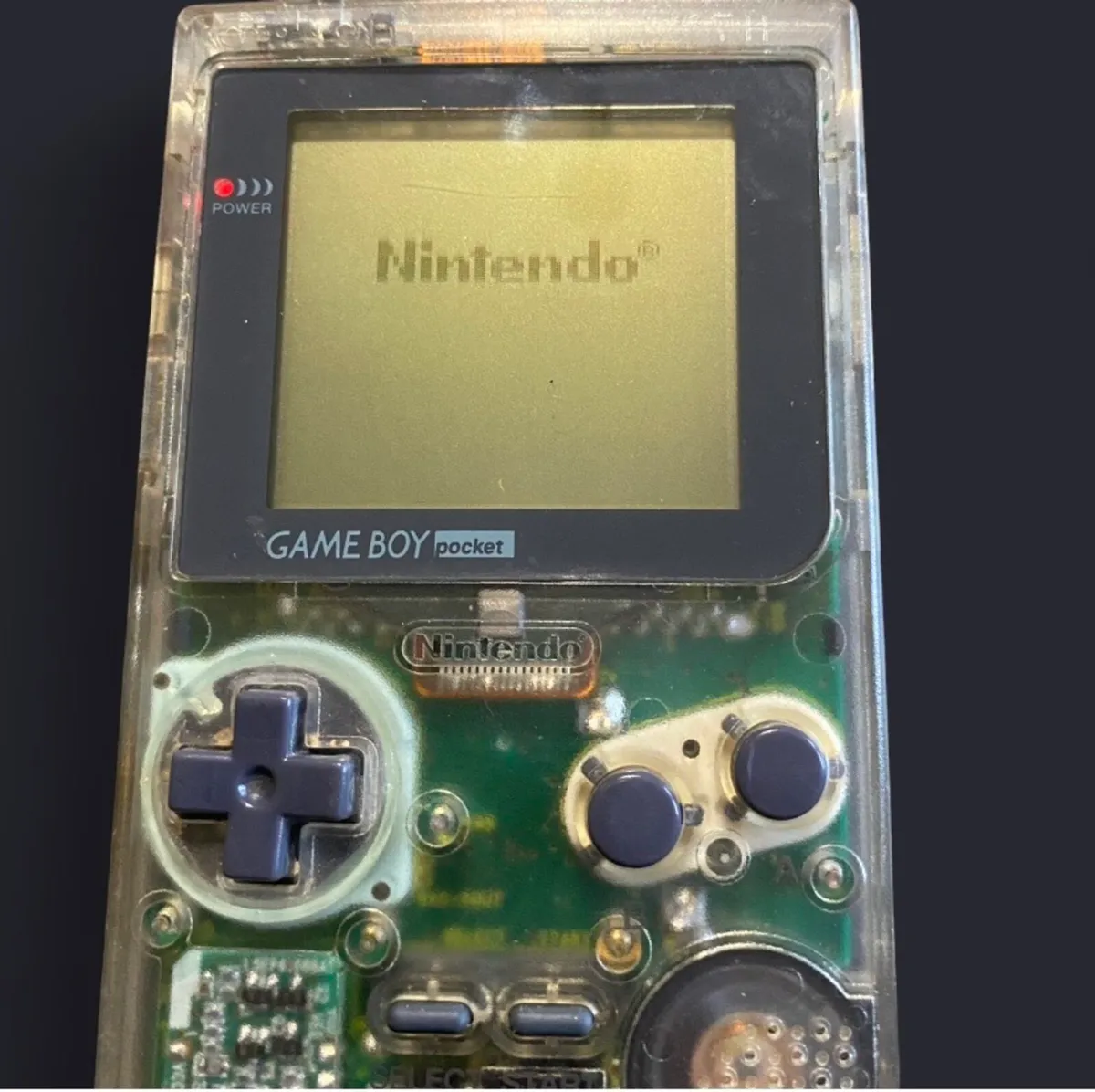 Clear Nintendo Gameboy Pocket With Mario & Yoshi - Image 4