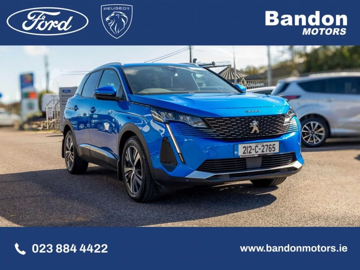 Peugeot 3008 2021 Peugeot 3008 Blue 1.2 Puretech - Image 1
