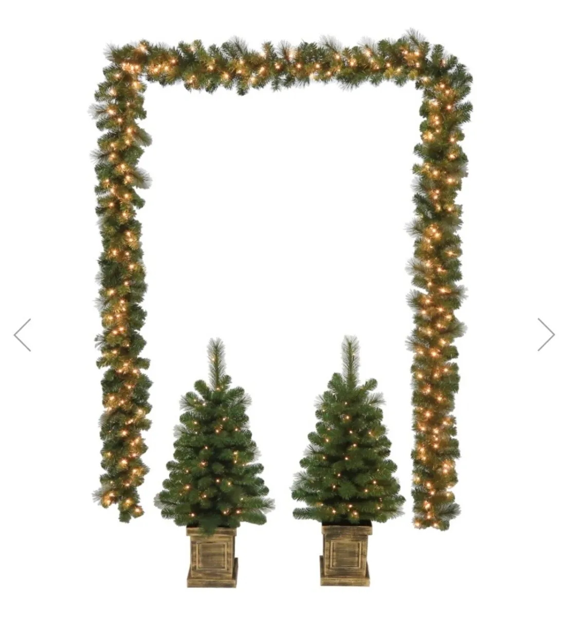 Winter Wonderland Deluxe 3 Piece Porch Set - Image 3