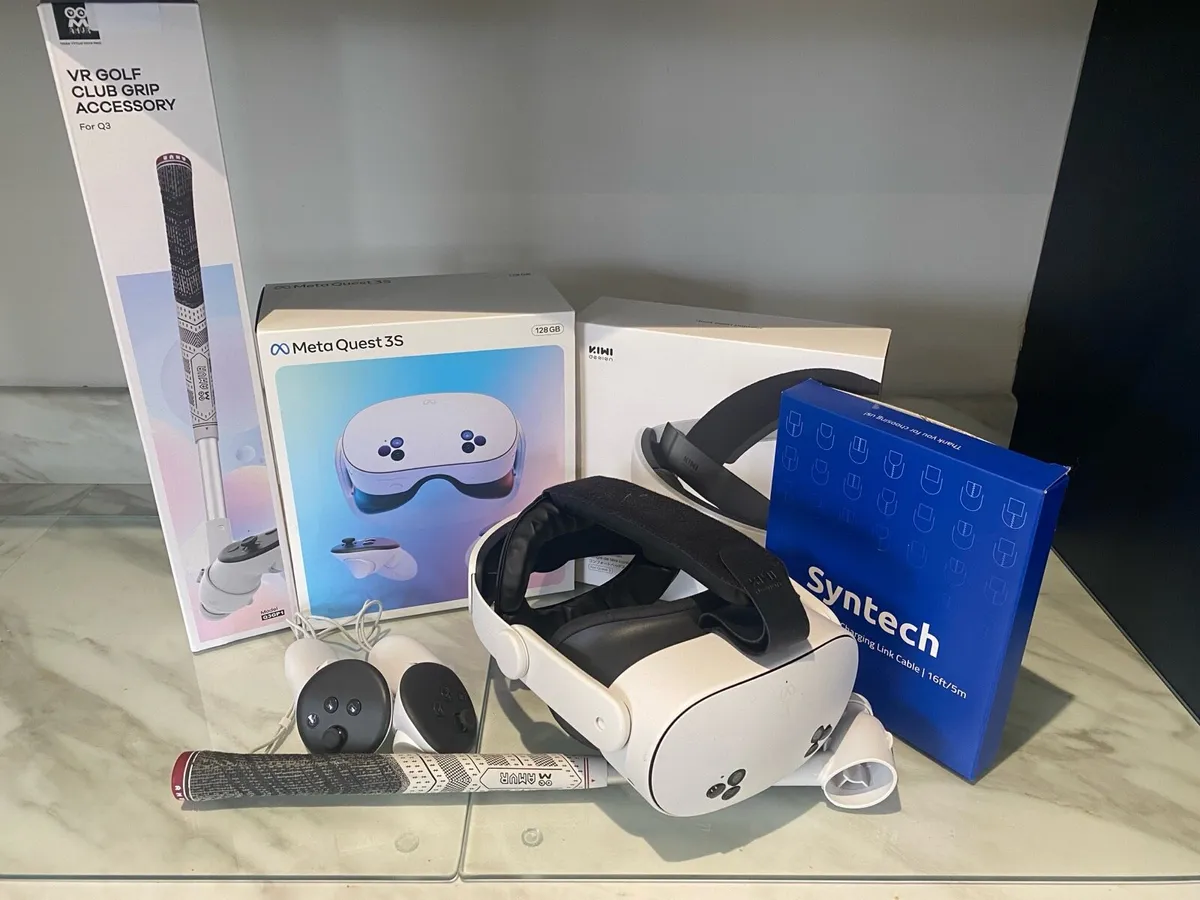 Meta Quest 3S - With Must Have Accessories! - Image 1