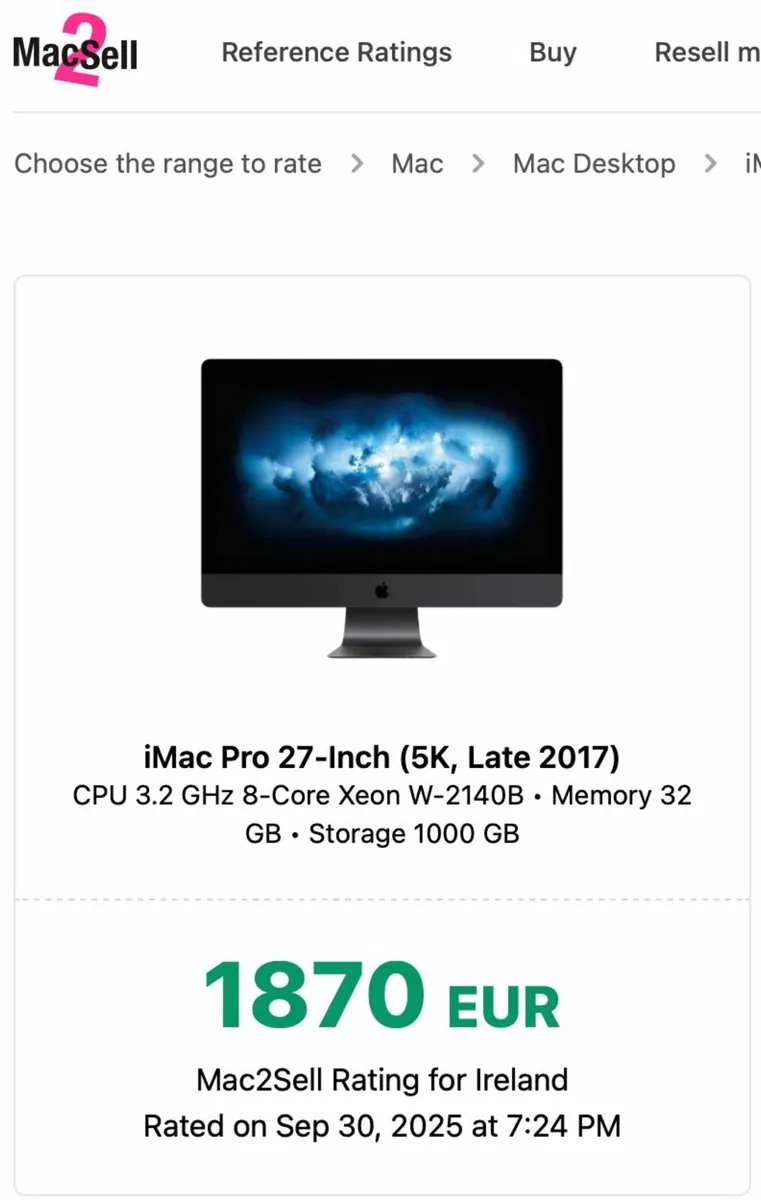 Apple iMac Pro for sale - Image 4