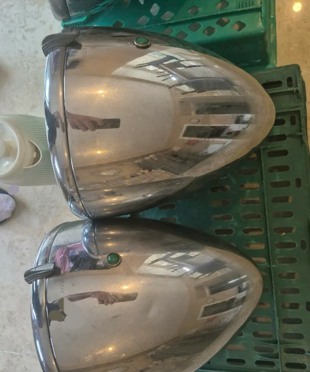 4MARCHAL M133 HEAD LAMPS AUSTIN 7 MORRIS RUBY VINT - Image 3