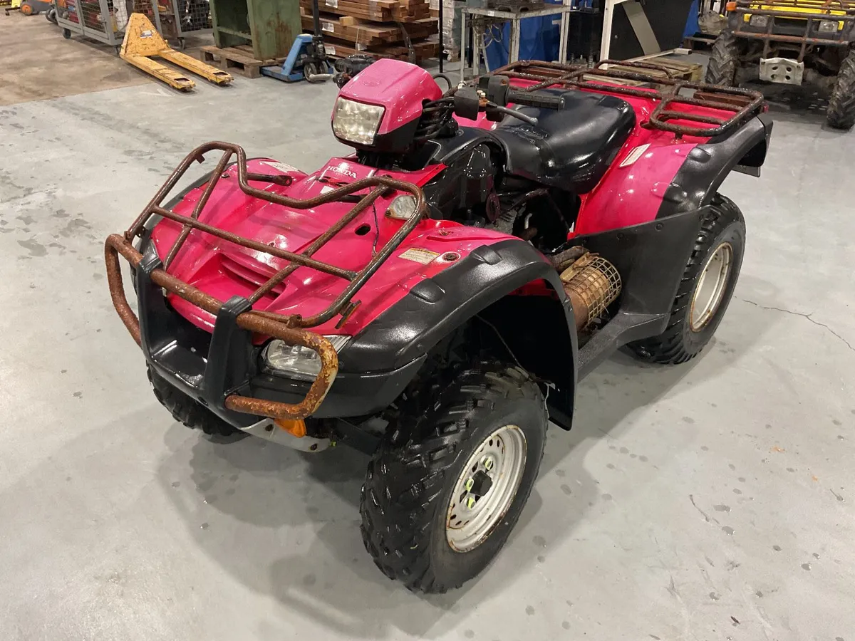 2006 Honda Cycle Trx500fe Quad ForAuction - Image 1
