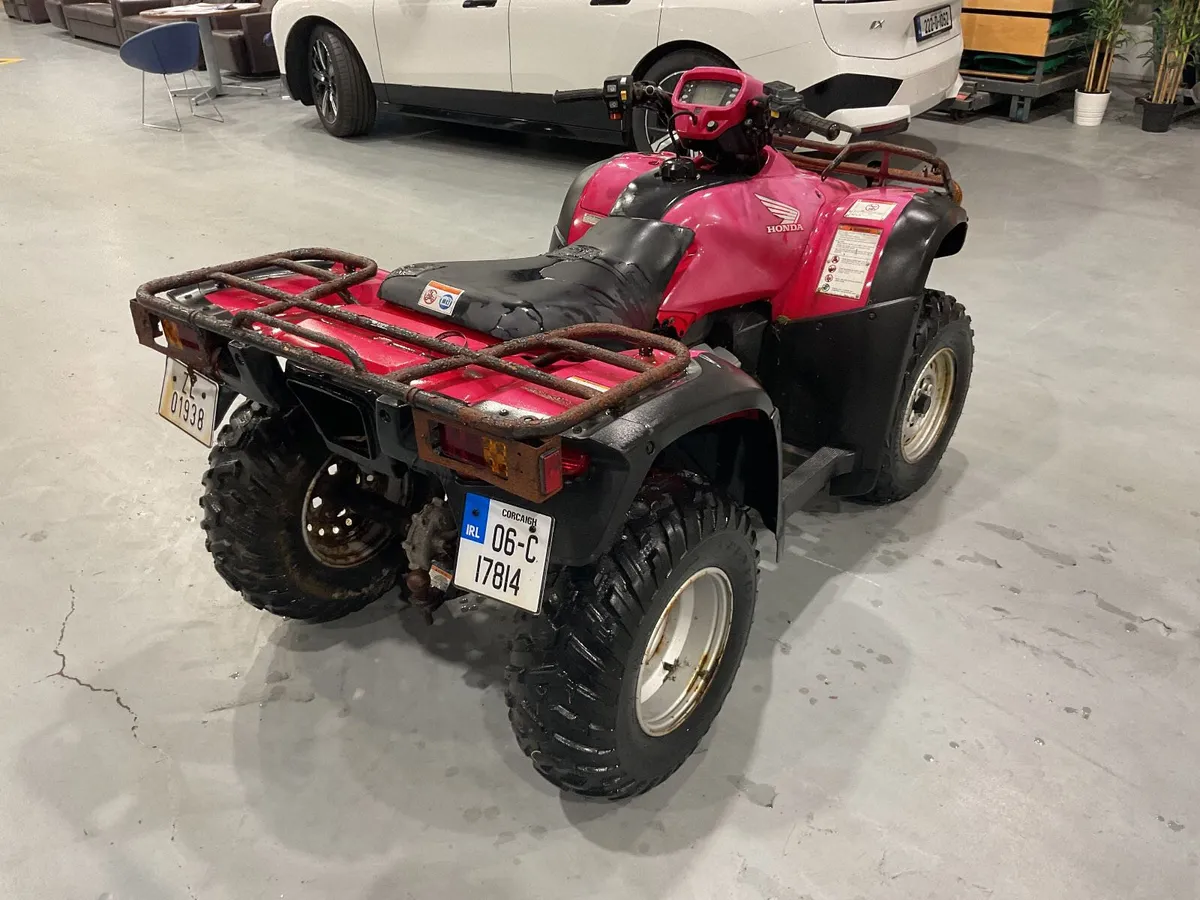2006 Honda Cycle Trx500fe Quad ForAuction - Image 2