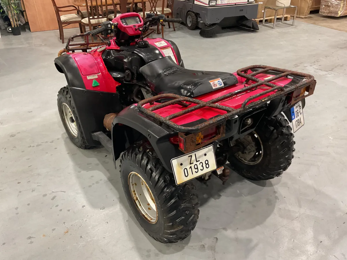 2006 Honda Cycle Trx500fe Quad ForAuction - Image 3