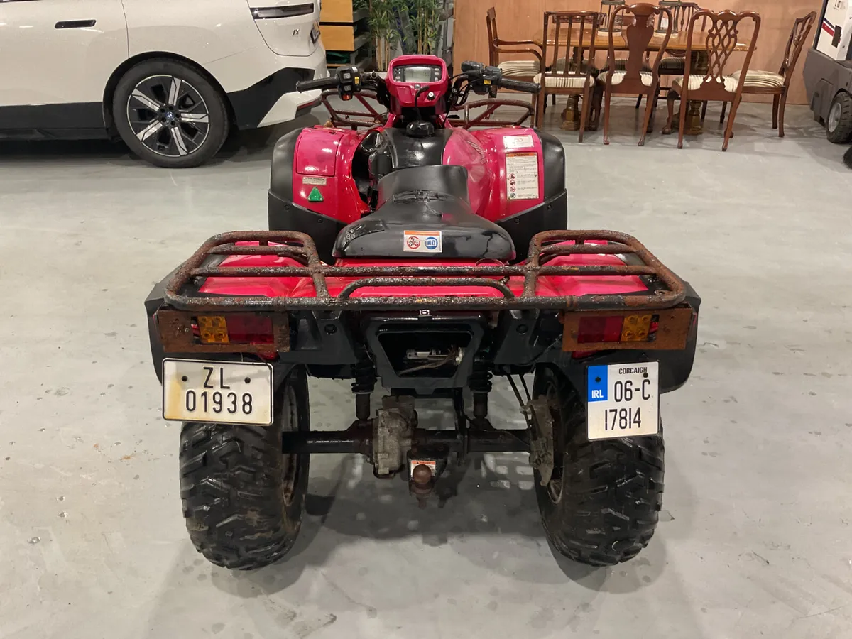 2006 Honda Cycle Trx500fe Quad ForAuction - Image 4