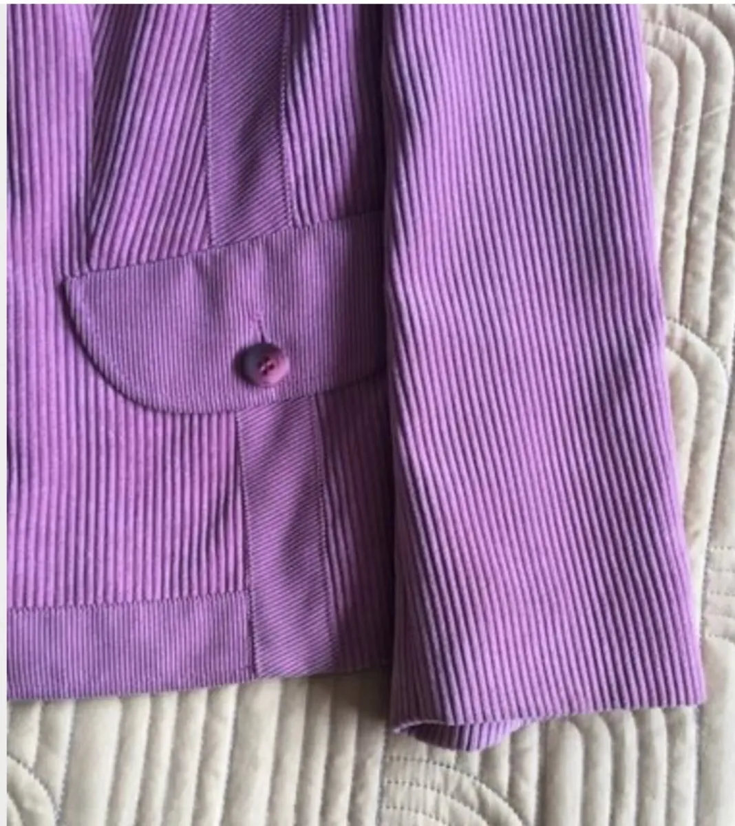 Gerry Weber Cord Blazer Jacket Size 16 - Image 3