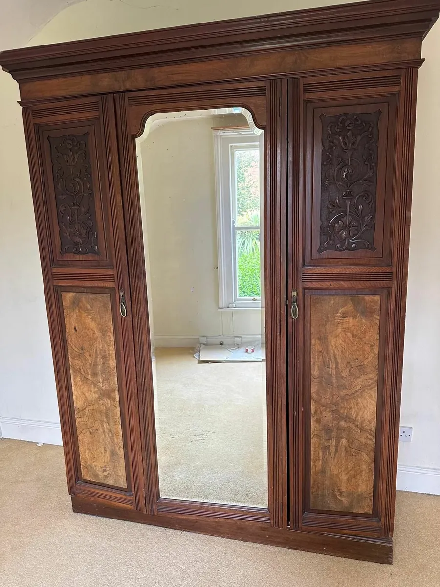 Stunning antique wardrobe