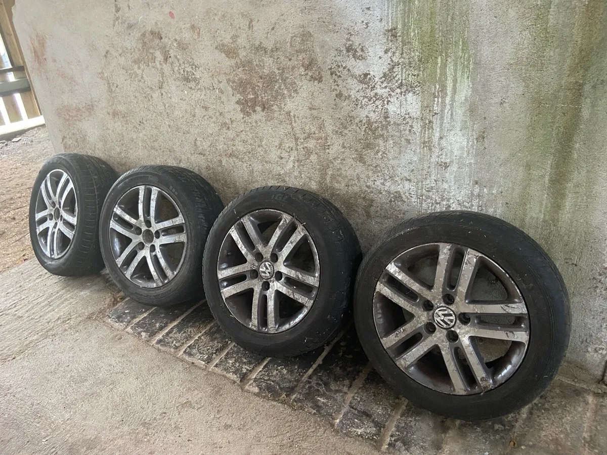 Tyres/Alloys for VW Golf 1.6 - Image 1