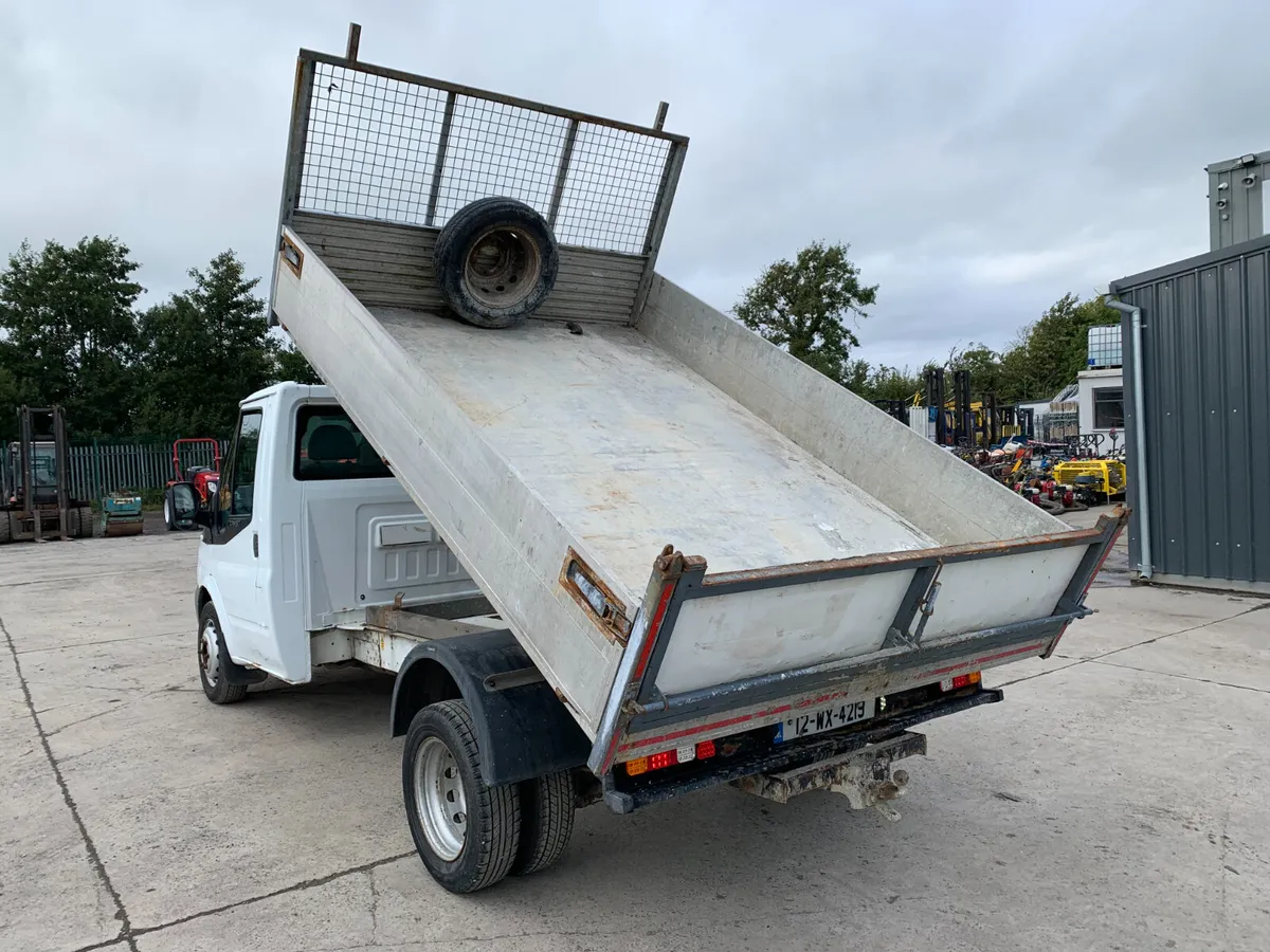 BID ONLINE NOW - 2012 FORD TRANSIT 350 TIPPER - Image 3
