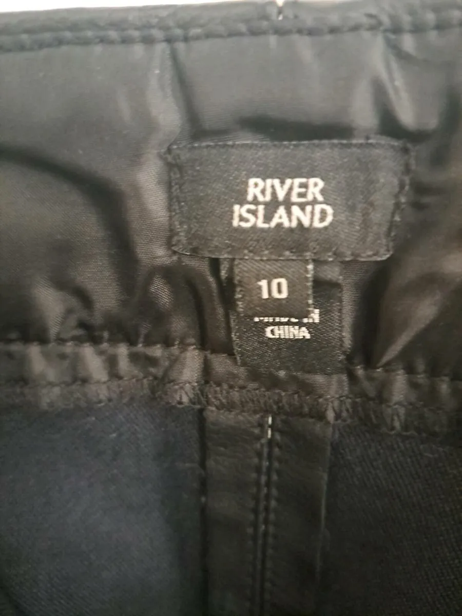 Black Faux leather skirt - Image 3