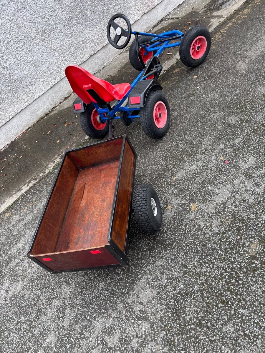 Berg go cart tipping trailer - Image 1