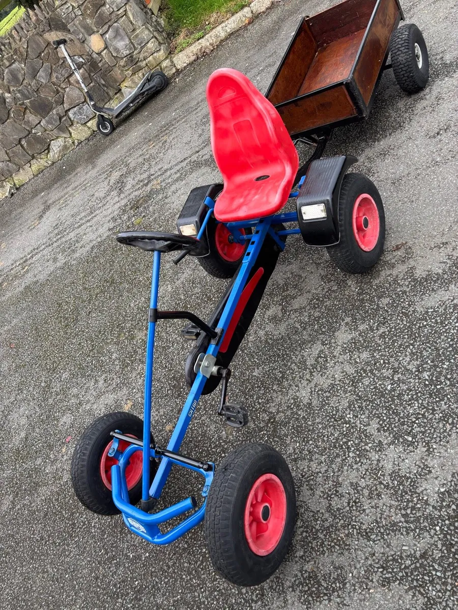 Berg go cart tipping trailer - Image 3