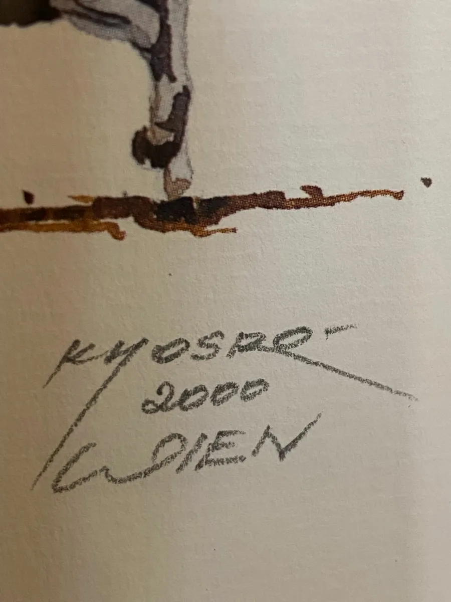 KHOSROW SALEHI LIMITED EDITION 140/350 SIGNED - Image 3