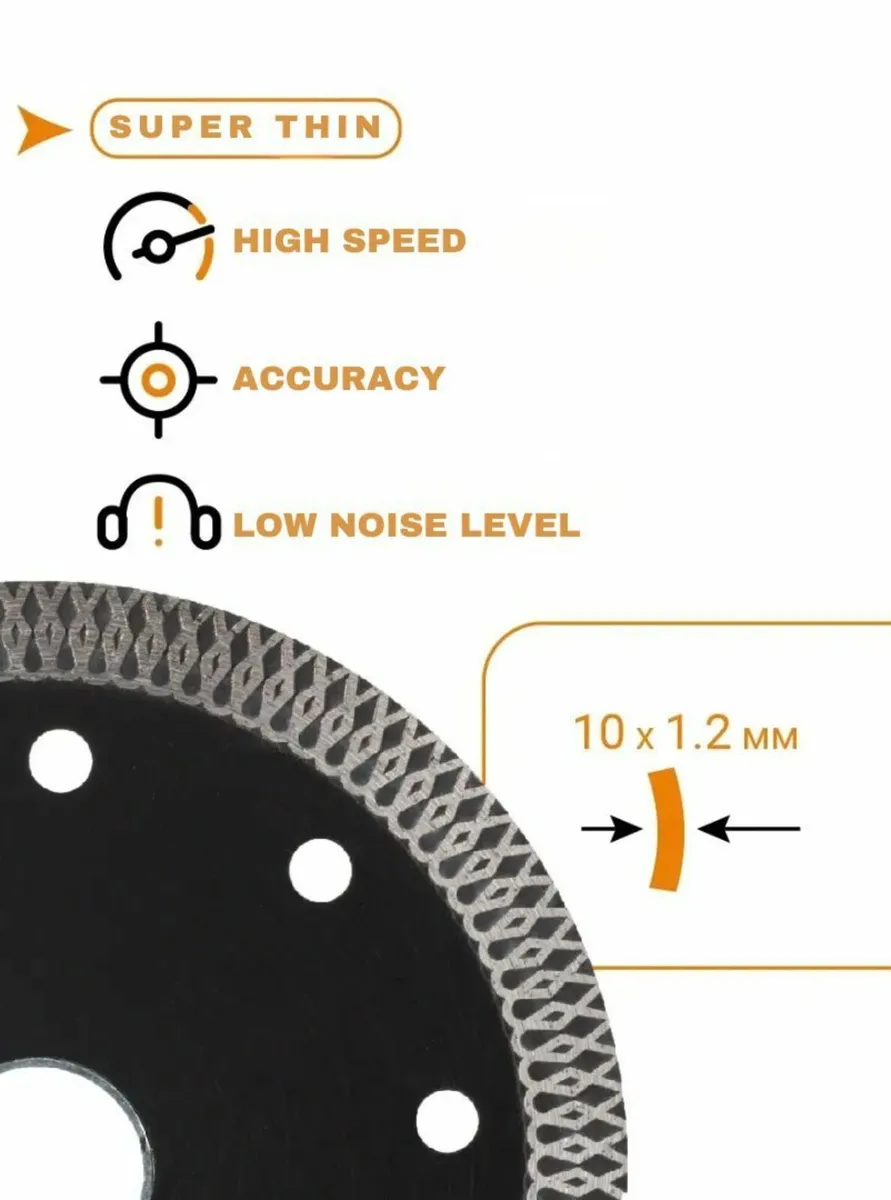 Professional Tile Cutting Diamond Disk Ultra Thin - Image 2