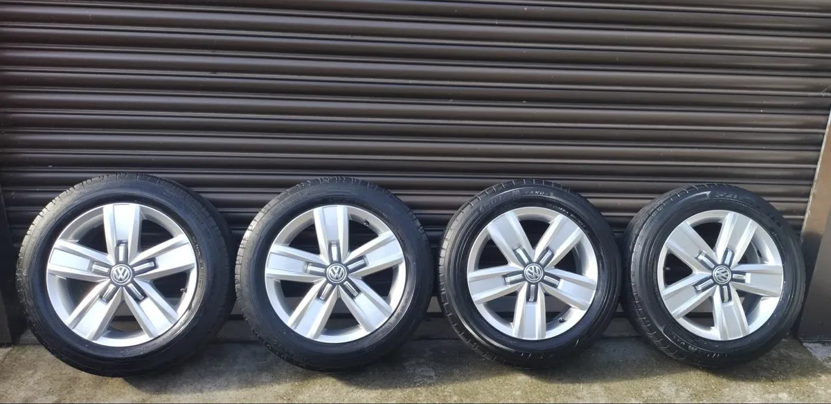 VW T6.1,T6,T5 Trans Genuine 17"Alloys - Image 2